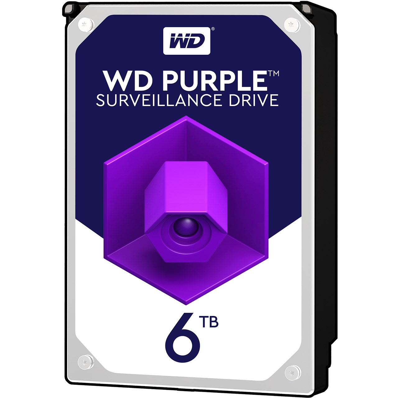 Purple-WD60PURZ هارد دیسک اینترنال وسترن دیجیتال سری بنفش ظرفیت 6 ترابایت - تصویر 1